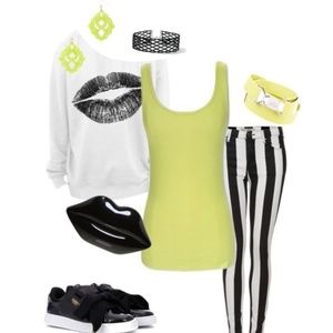 • {Bobbie Brooks} Yellow Tank